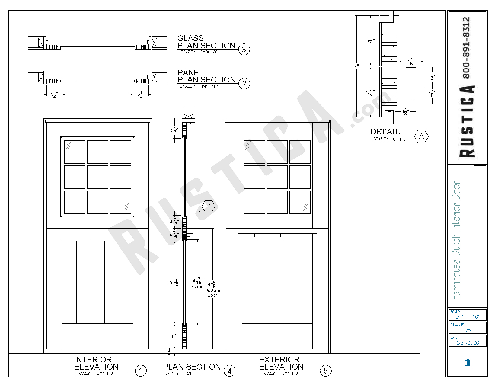Farmhouse Dutch Door Rustica